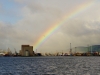 Zum Abschied von Belfast ein Regenbogen